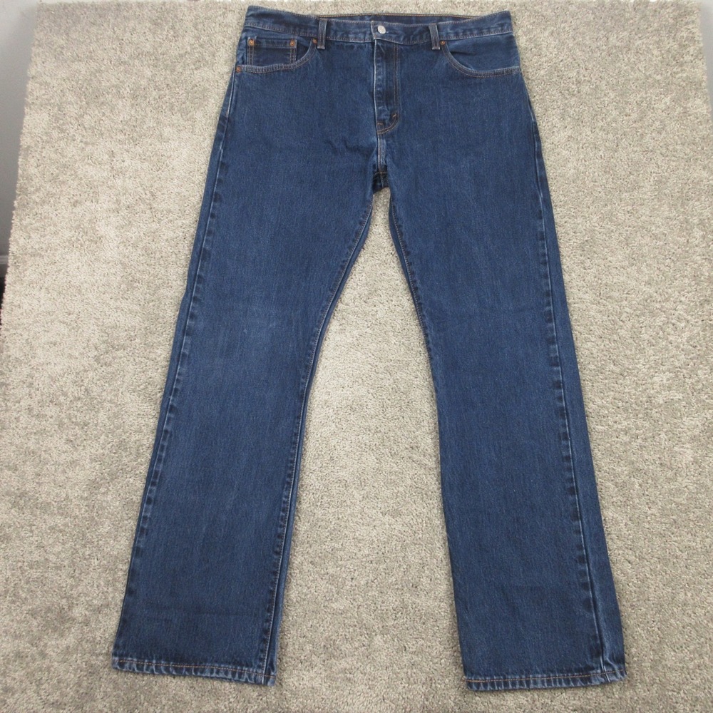 Levis Jeans Mens 38x34 Blue‎ 517 Bootcut Western Cowboy Rodeo Ranch Denim Pants
